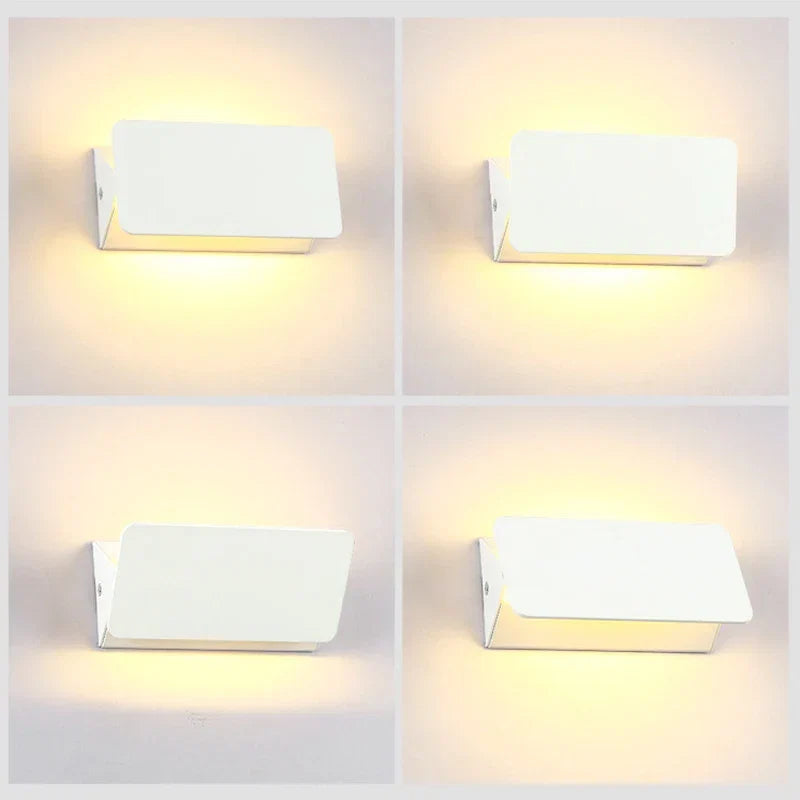 Modern LED Wall Lamp | Minimalist Aluminium Swing Light