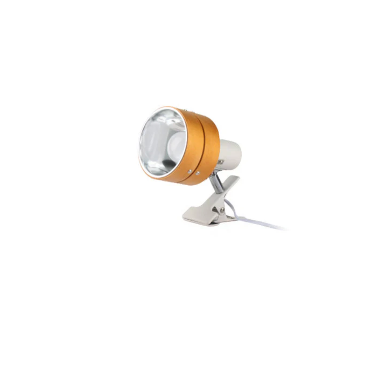 Adjustable Clip Lamp Retro Wooden Metal Desk Spotlight