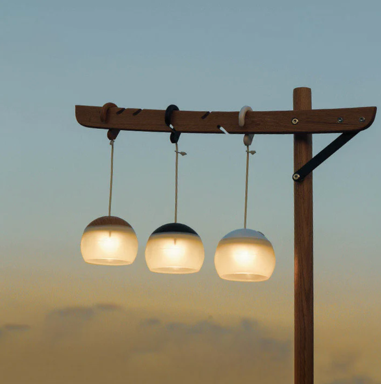 Portable LED Camping Lamp Outdoor Hanging Lantern