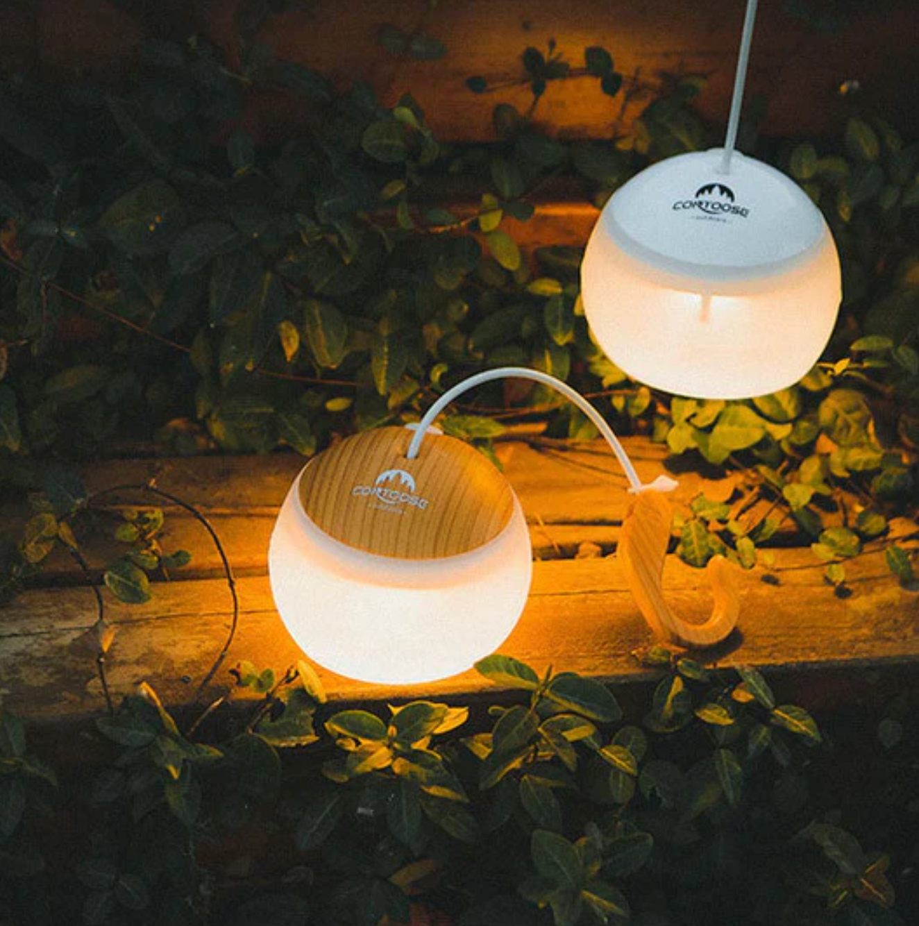Portable LED Camping Lamp Outdoor Hanging Lantern