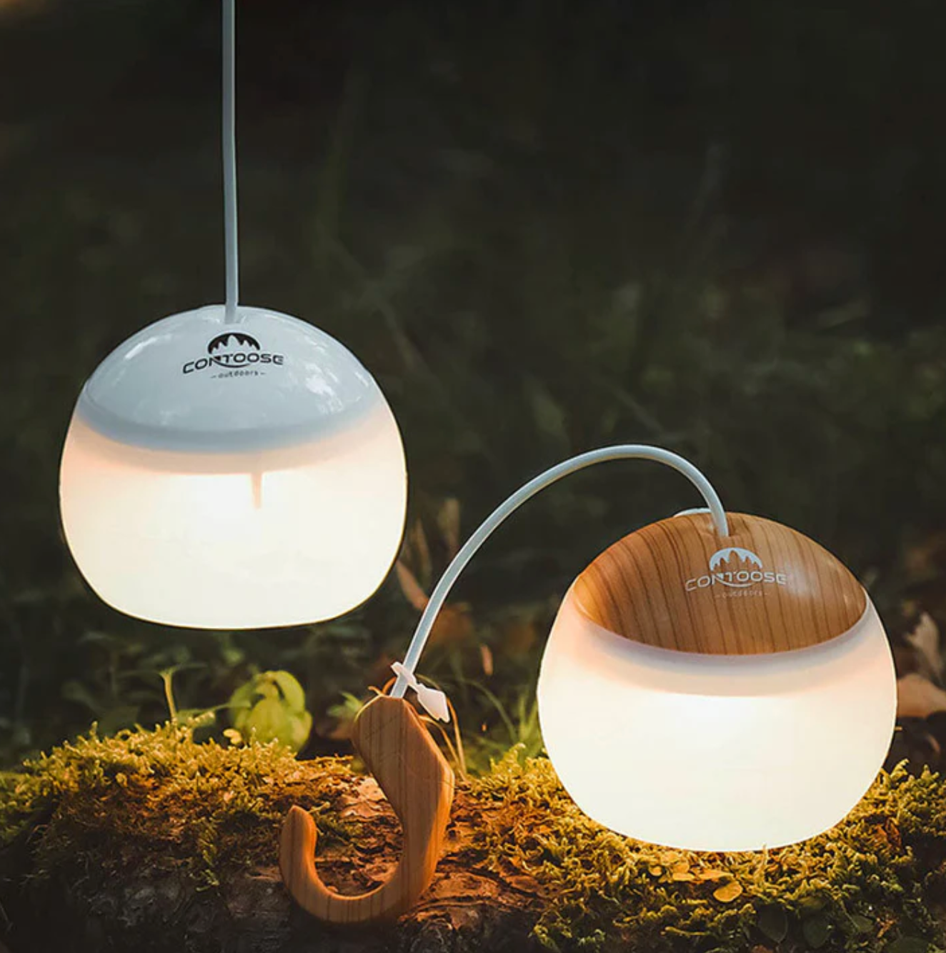 Portable LED Camping Lamp Outdoor Hanging Lantern