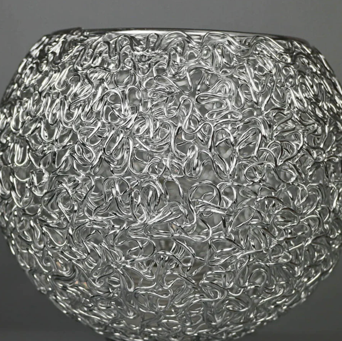 Metal Globe Ceiling Light Modern Flush Mount Lamp