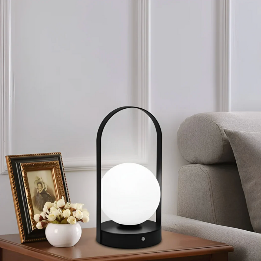 LED Globe Table Lamp Modern Minimalist Night Light