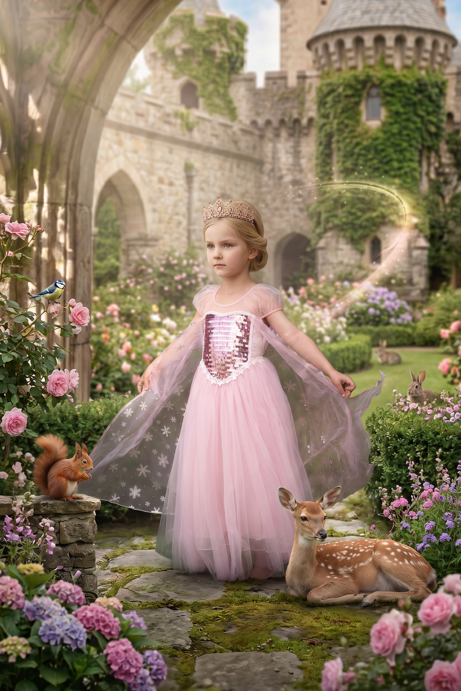PRINCESS NATALIA TIARA PINK
