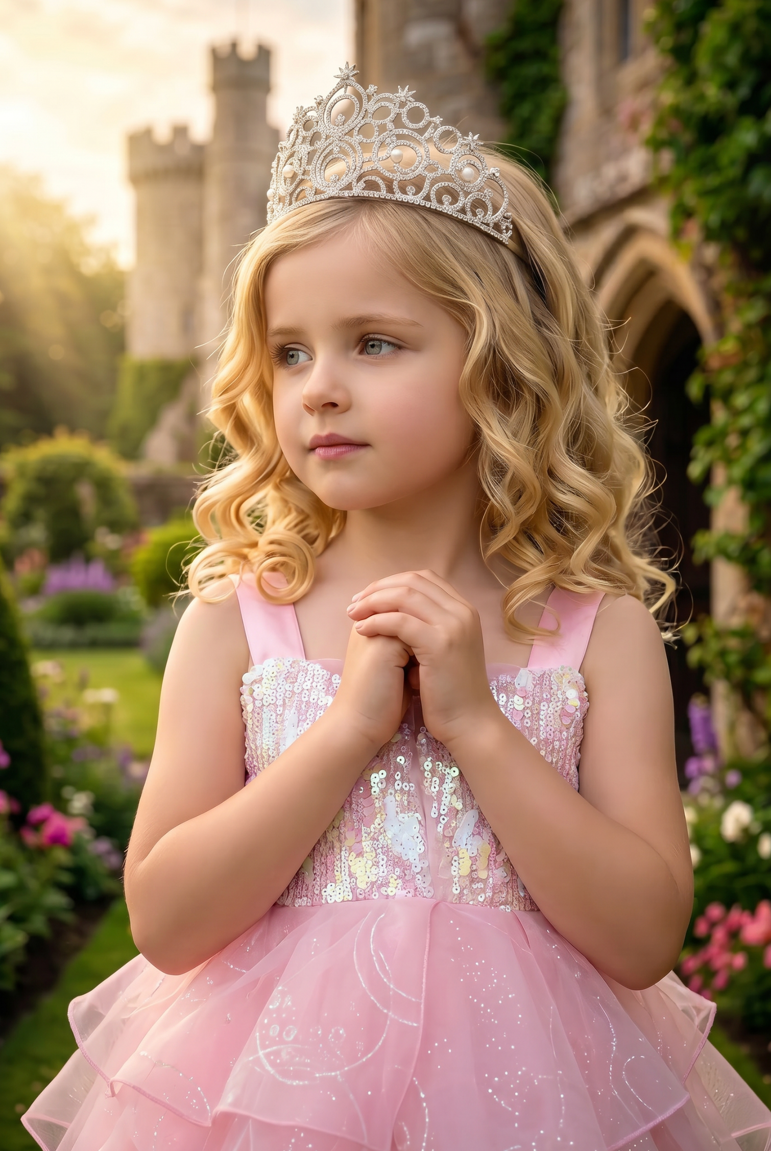 PRINCESS STARBELLE DRESS & WAND SET