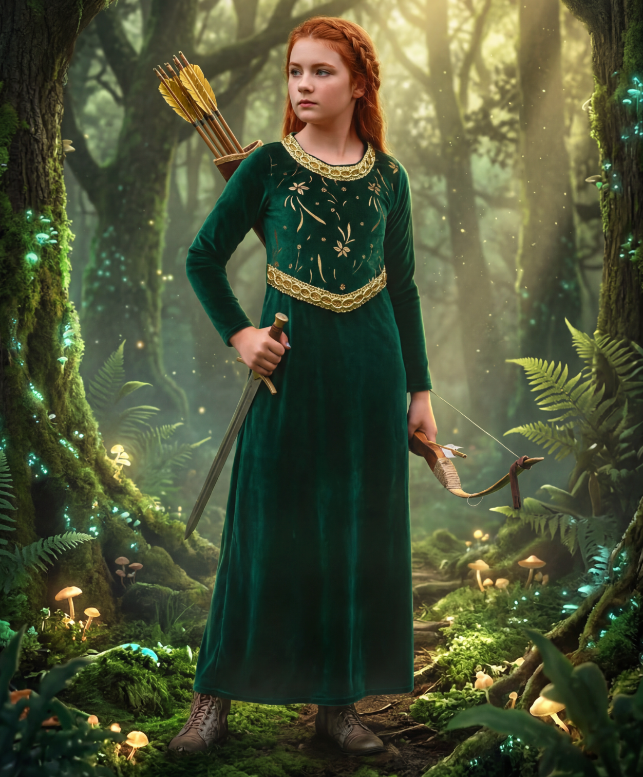 PRINCESS FLORA GOWN