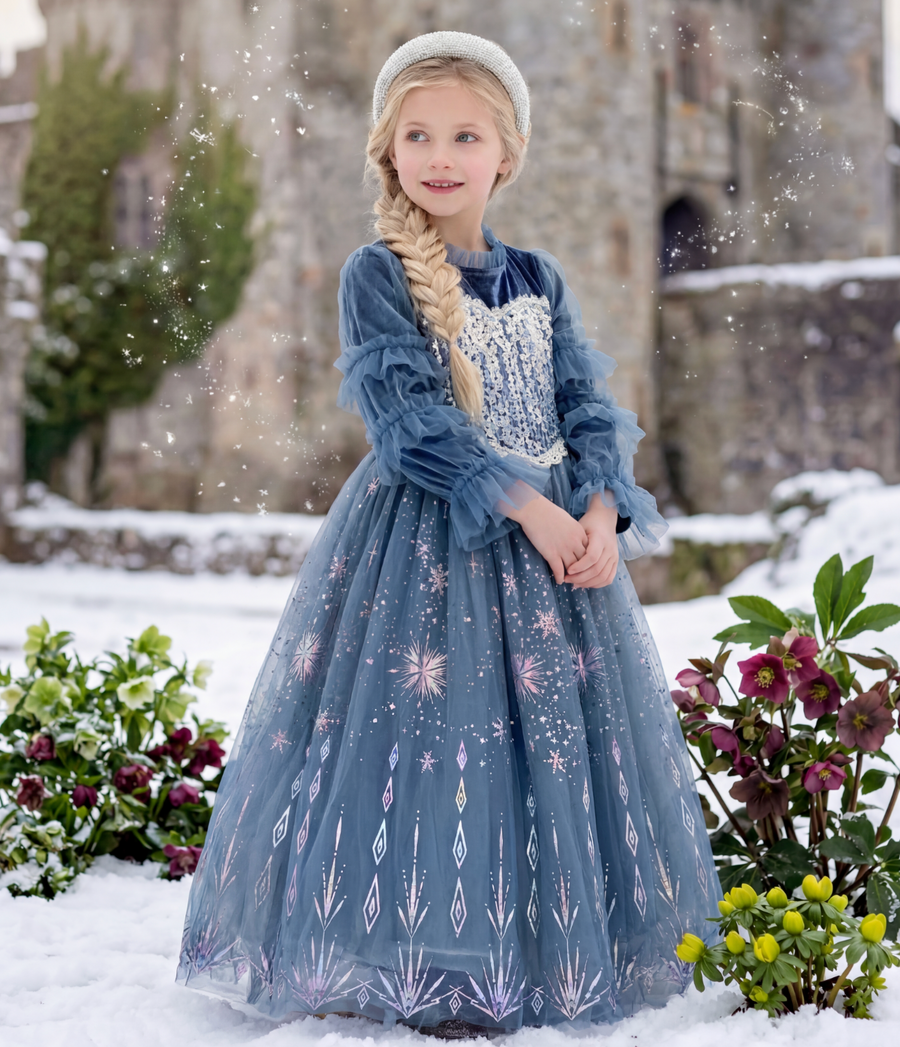 PRINCESS ANYA DRESS & HEADBAND SET