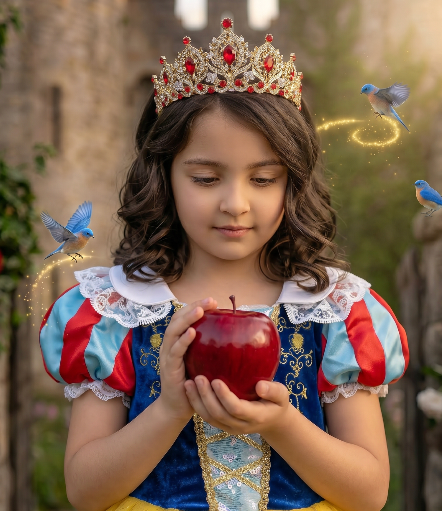 FAIREST OF ALL DRESS & CAPE SET