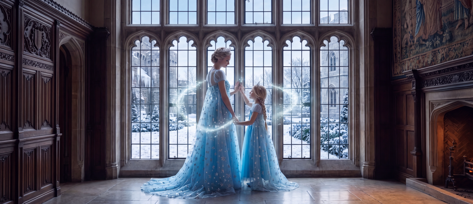 ICE QUEEN GOWN FOR WOMEN