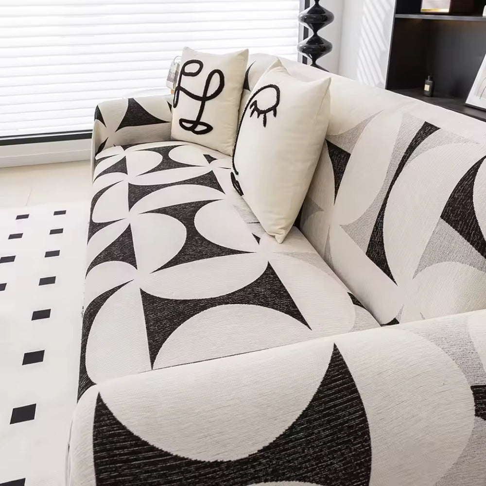 Windmill Pattern Couch Cover