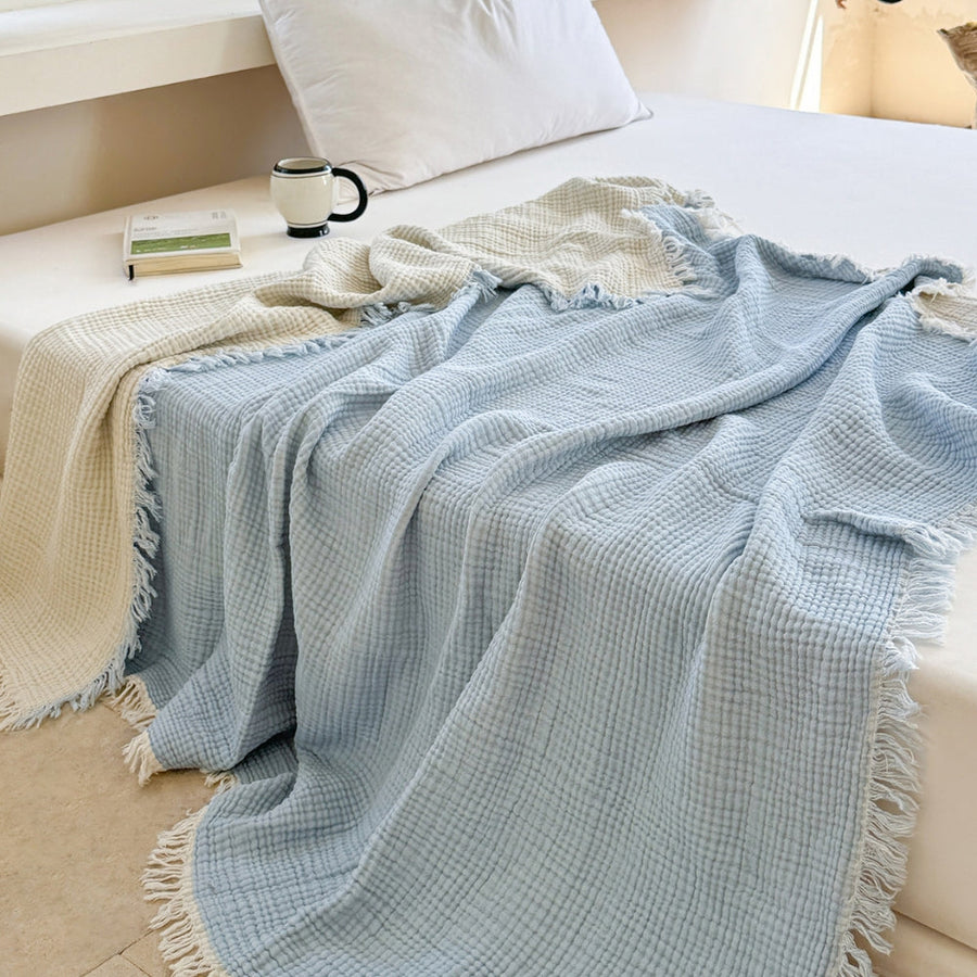Soft Muslin Breathable Cotton Gauze Blanket