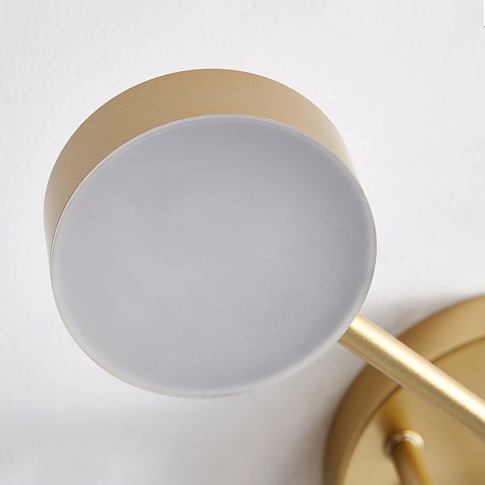 Six Light Ceiling Fixture with Brass Finish and Cylindrical Shades