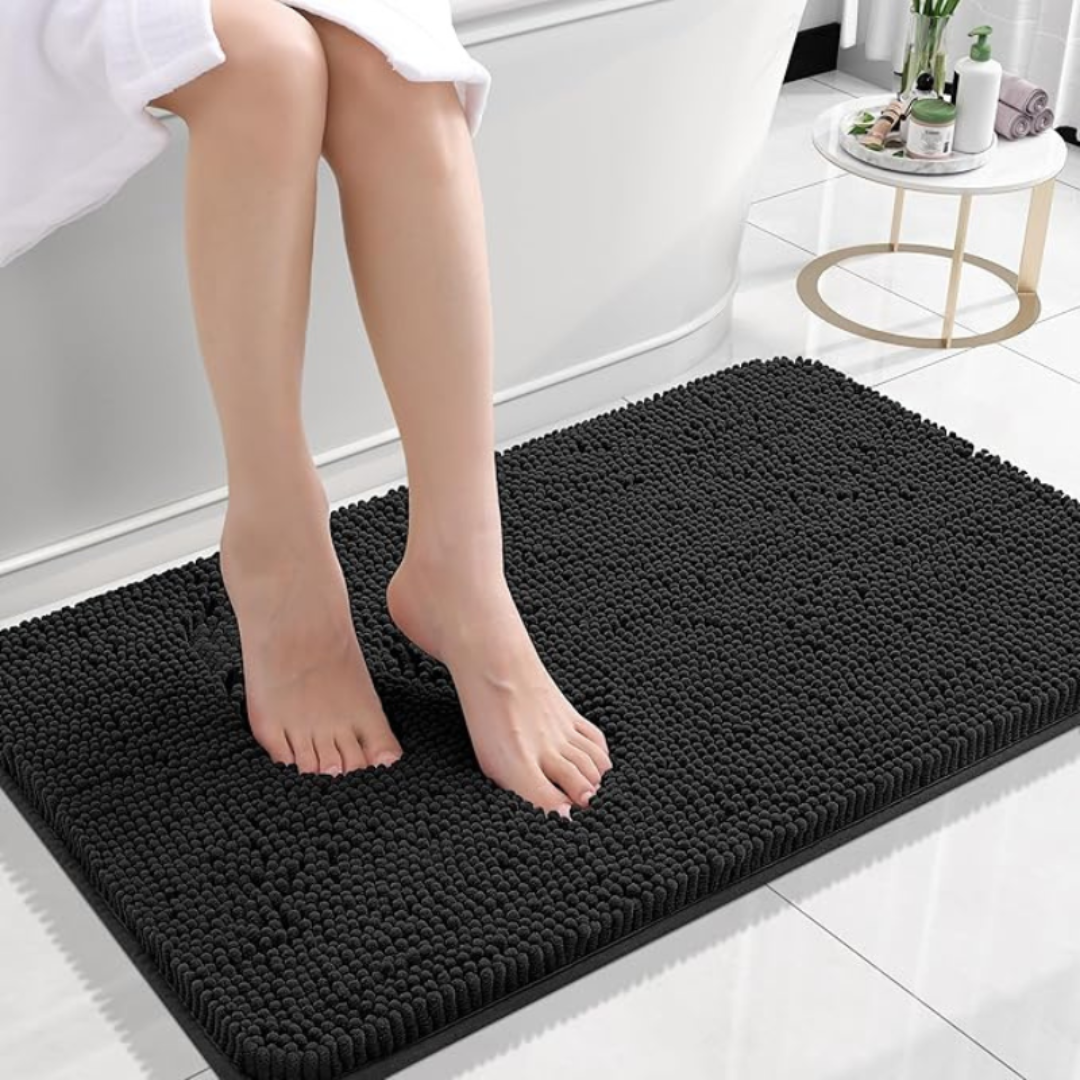 Hygienic Safety Non-Slip Soft Bath Mat – Quick-Drying Home Rug
