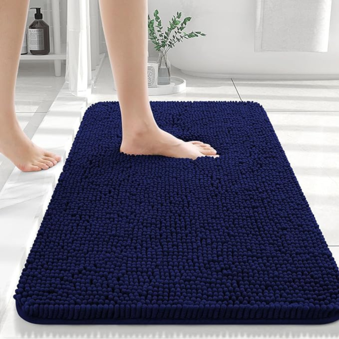 Hygienic Safety Non-Slip Soft Bath Mat – Quick-Drying Home Rug