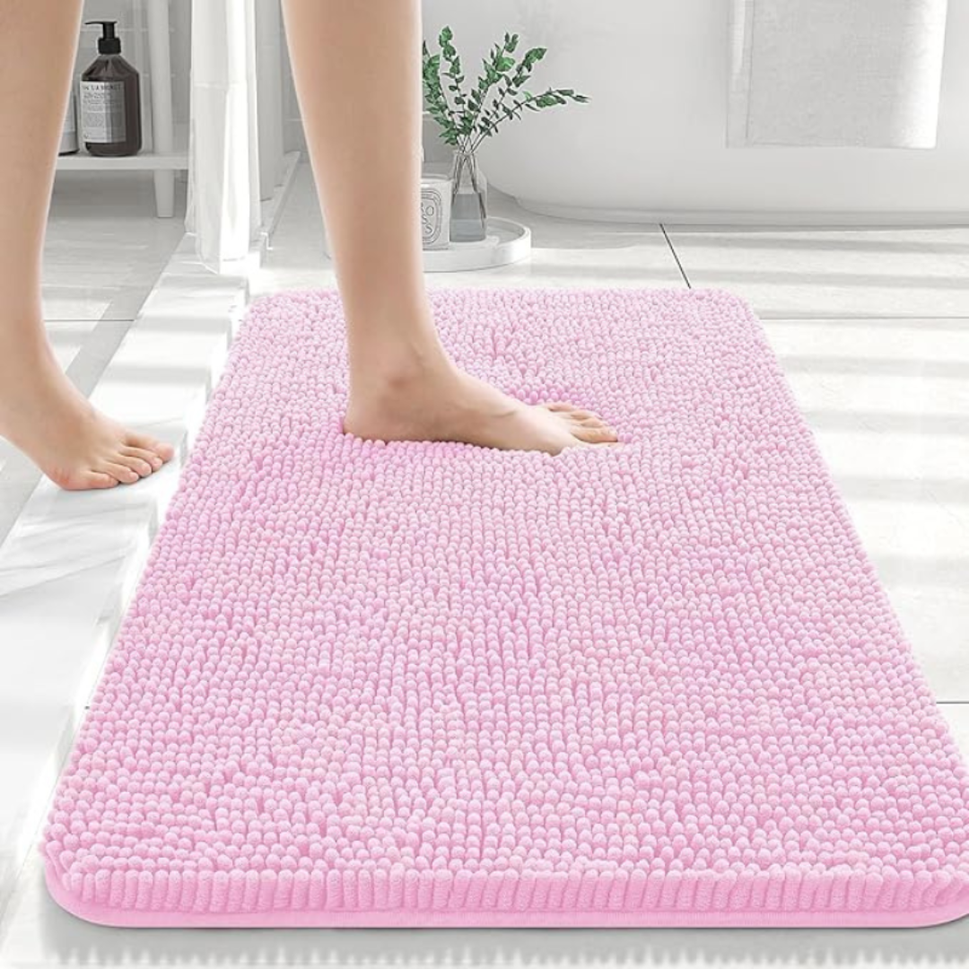 Hygienic Safety Non-Slip Soft Bath Mat – Quick-Drying Home Rug