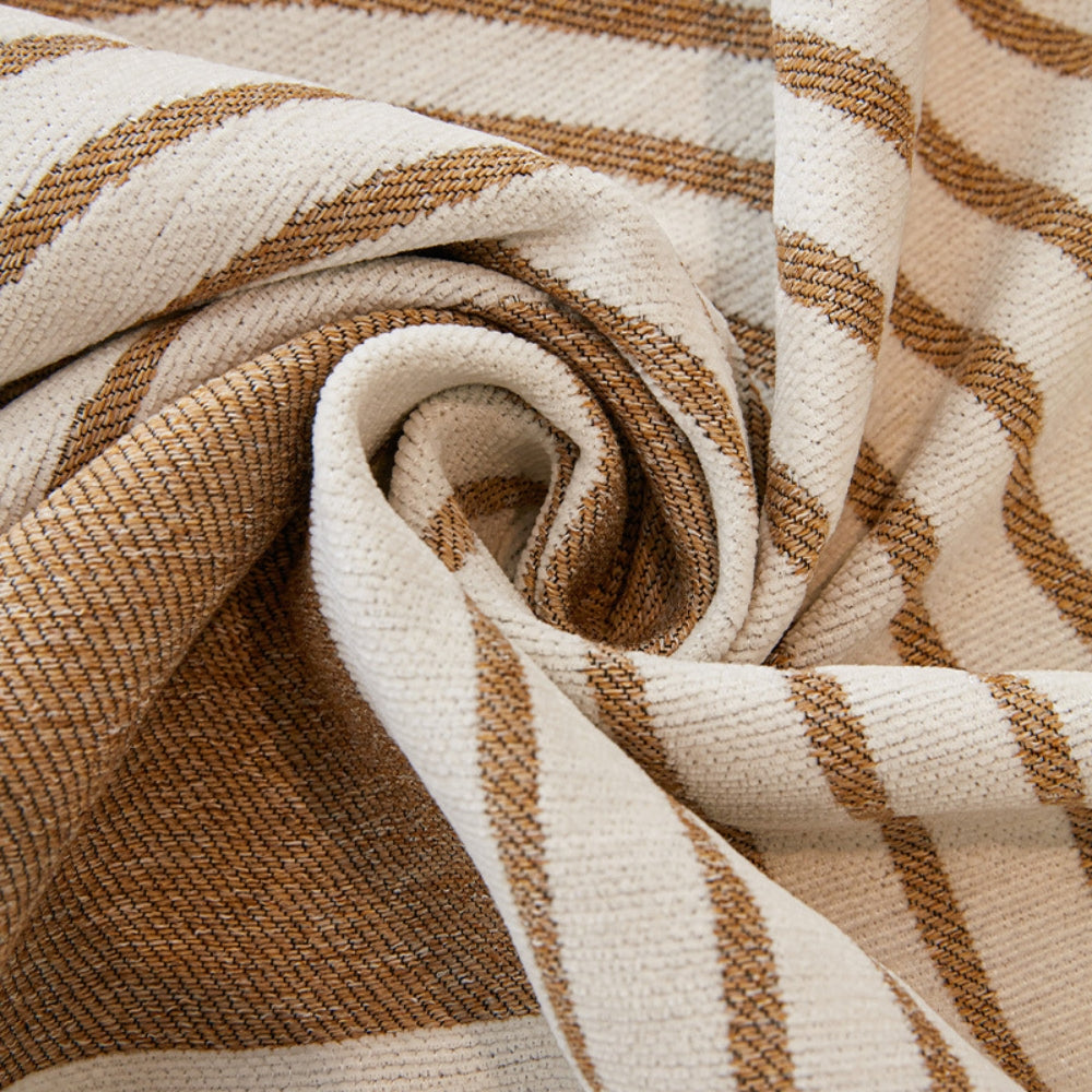 Wavy Stripe Boho Couch Cover