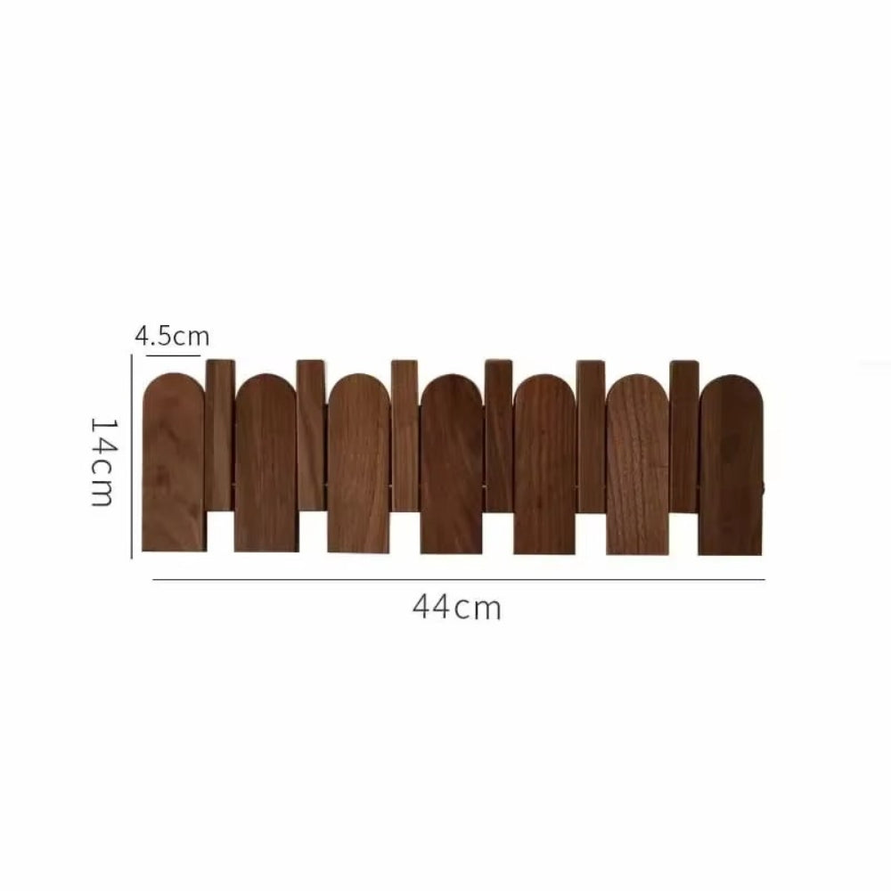Piano Wooden Hook Wall Coat Rack