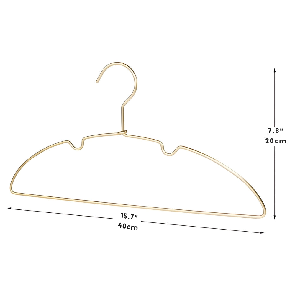 Aurex Clothes Hanger Seamless Non-Bulge Design | 10pcs Set