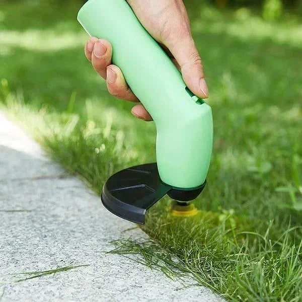 Cordless Mini Weed Trimmer Handheld Grass Edge Cutter