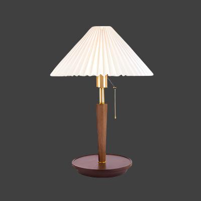Vintage Wooden Table Lamp