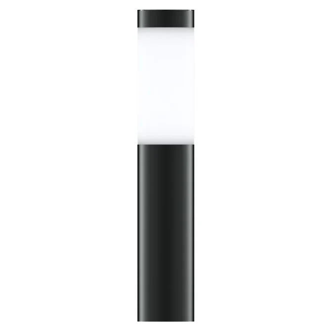 Solar 2 pieces Powered Garden Bollard Lights with Cylindrical Housing