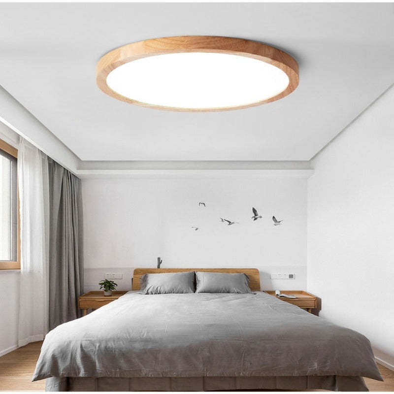 Japanese‑Inspired Ceiling Light Slim Round LED Design
