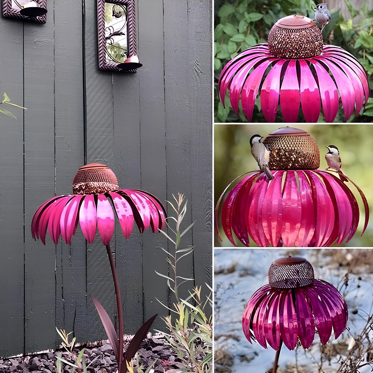 BloomPerch | Sunflower Bird Feeder – Vibrant Aesthetic Garden Decor
