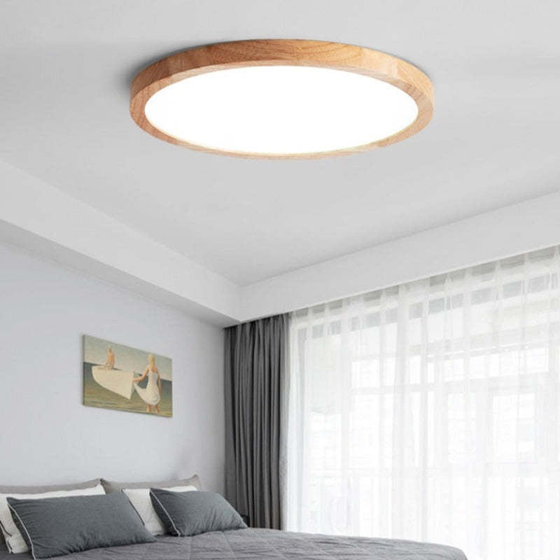 Japanese‑Inspired Ceiling Light Slim Round LED Design