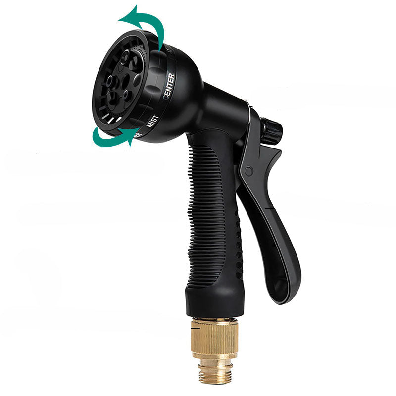 Expandable Garden Hose with Spray Nozzle Flexible Water Pipe