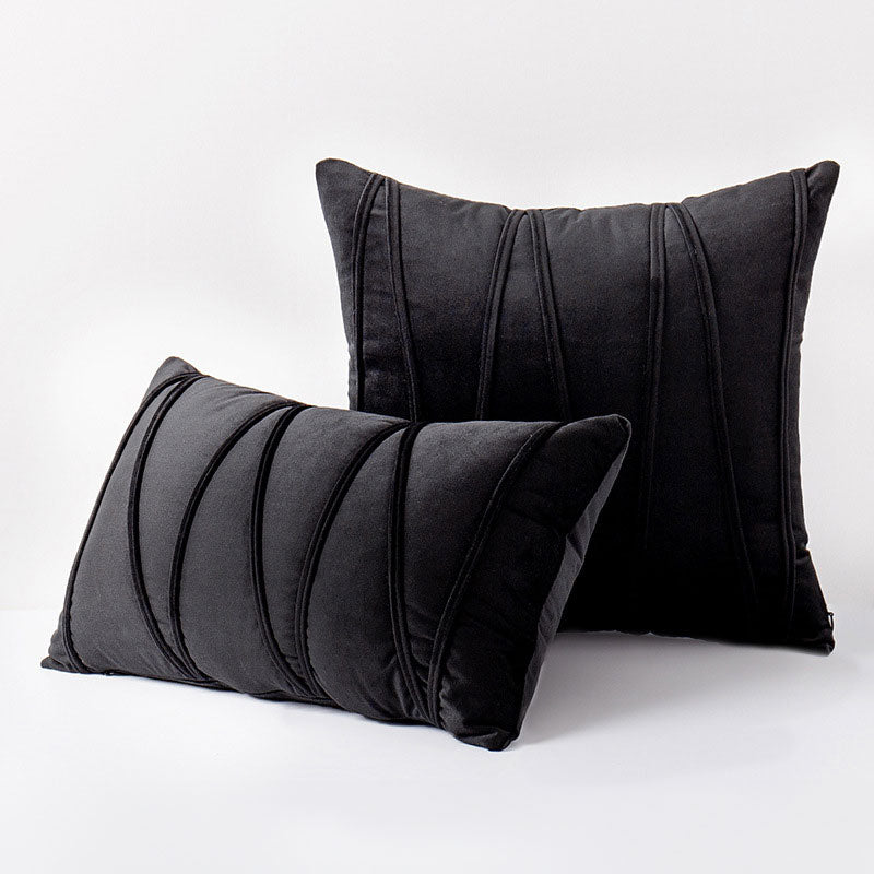 Velvet Cushion Covers Set Soft Decorative Throw Pillow Cases