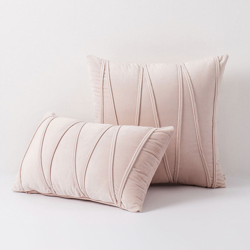 Velvet Cushion Covers Set Soft Decorative Throw Pillow Cases