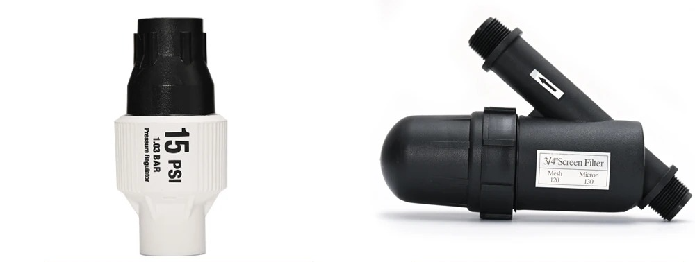 Drip Irrigation System with Automatic Timer for Garden Plants
