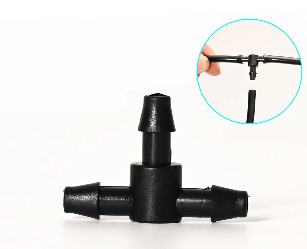 Drip Irrigation System with Automatic Timer for Garden Plants