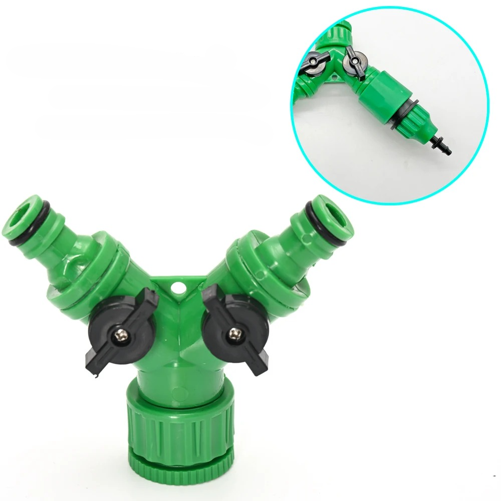 Drip Irrigation System with Automatic Timer for Garden Plants