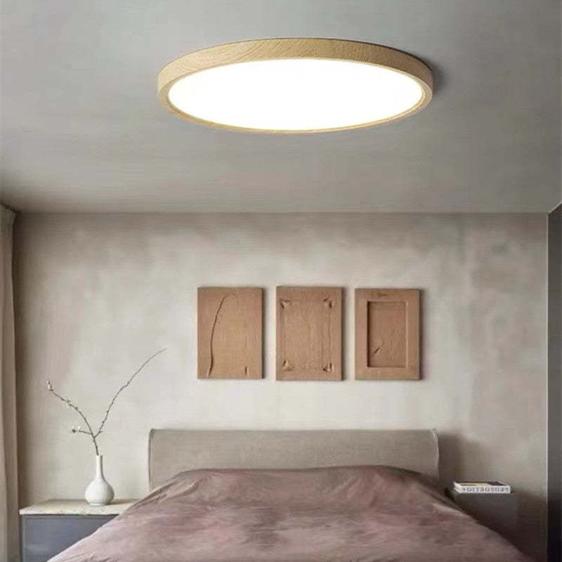 Japanese‑Inspired Ceiling Light Slim Round LED Design