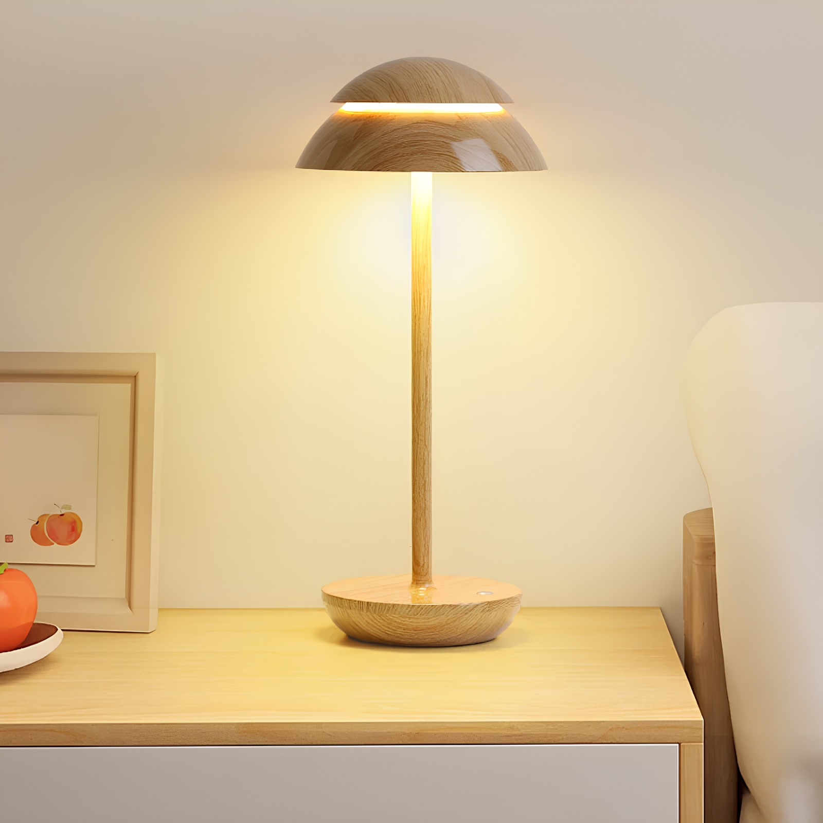 Cordless Dimmable Aluminum Table Lamp