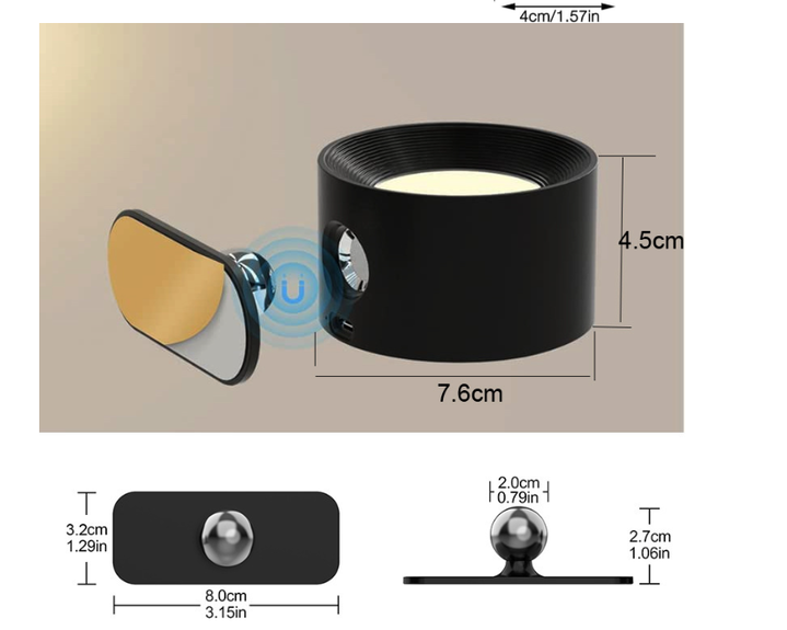 Flexilight | Cordless Magnetic Wall Light