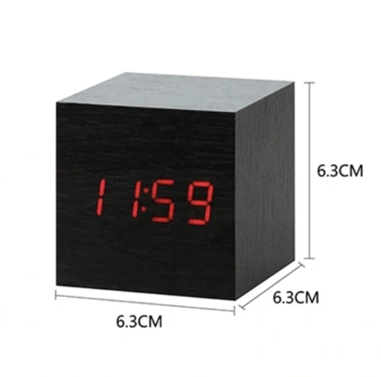 GlowMatrix | LED Alarm Clock – Intelligent Sound Control