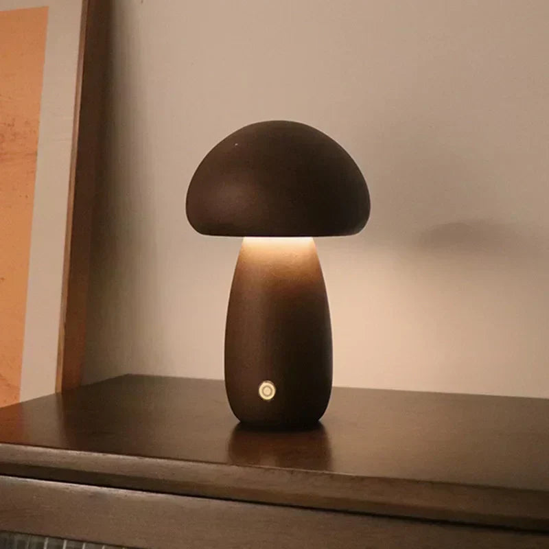 GlowMush | Touch LED Table Lamp – Soft Light for Bedroom & Children’s Room