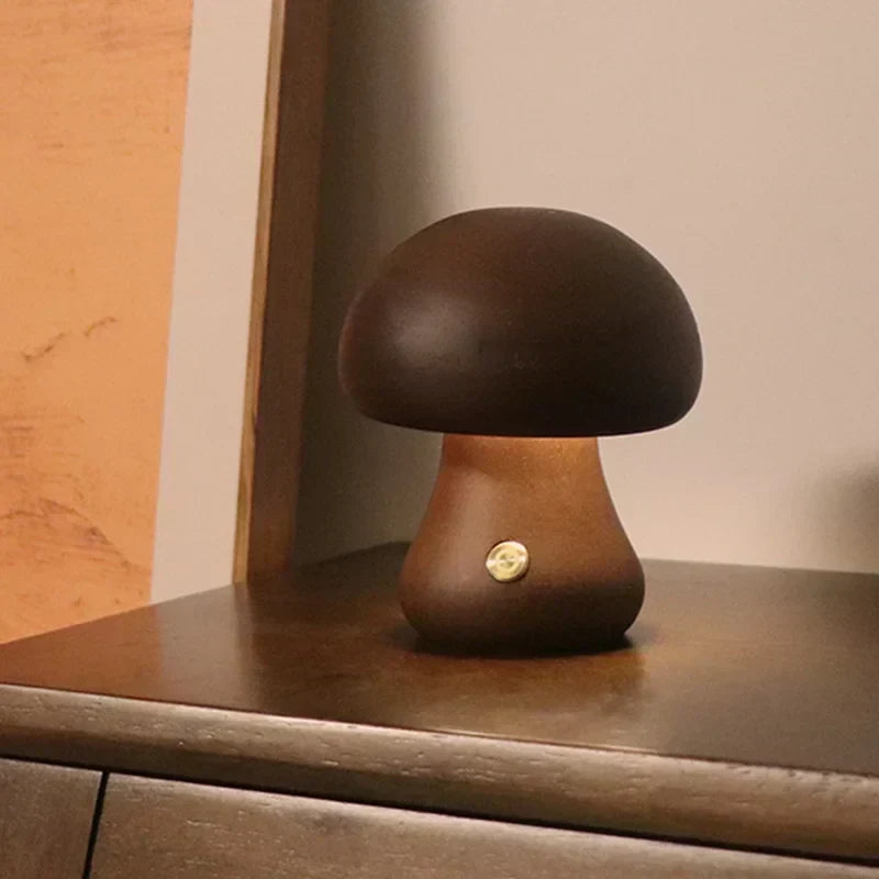 GlowMush | Touch LED Table Lamp – Soft Light for Bedroom & Children’s Room