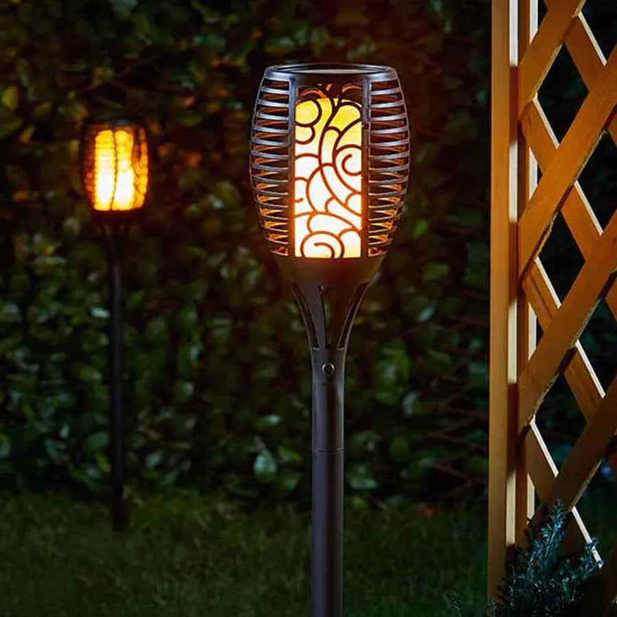 GlowTorch | Solar Garden Torches – Ambient Lighting for Walkways