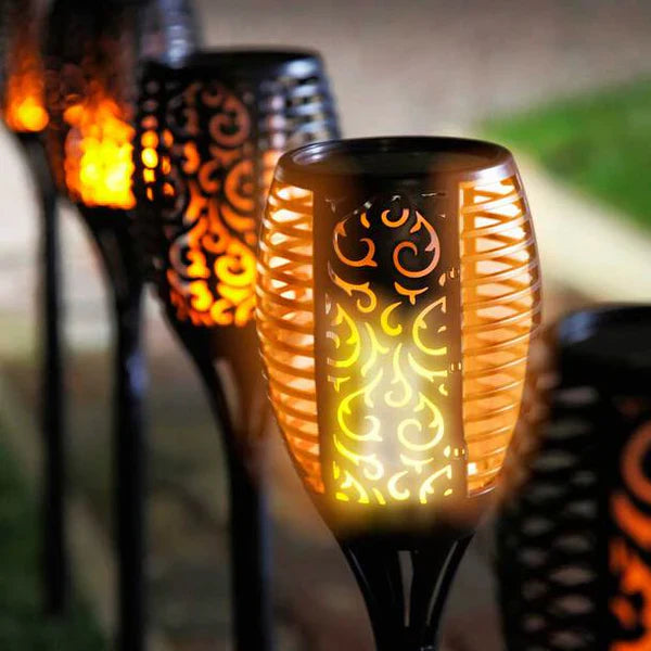 GlowTorch | Solar Garden Torches – Ambient Lighting for Walkways