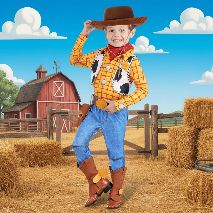 Halloween Costumes Kids Cowboy Outfit Set