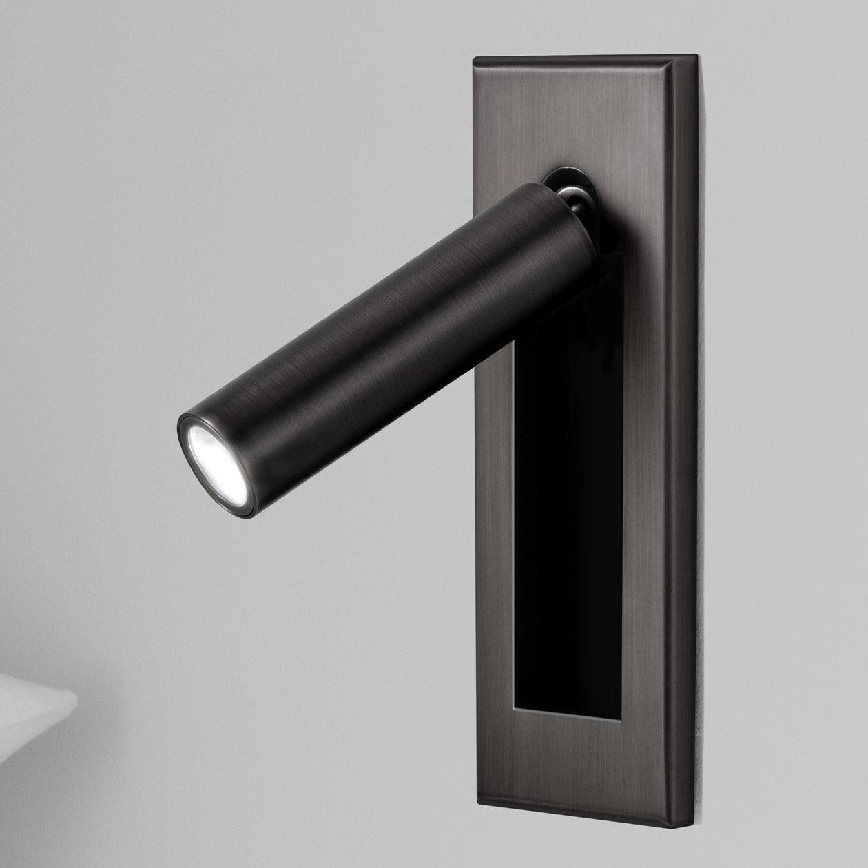 HaloEdge | Wall Sconce – Space-Saving Adjustable Bedside Lamp