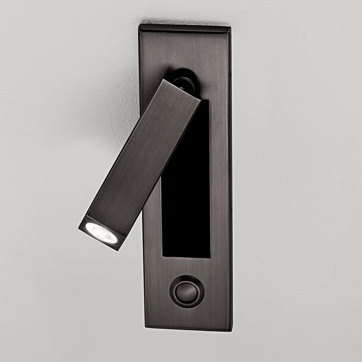 HaloEdge | Wall Sconce – Space-Saving Adjustable Bedside Lamp