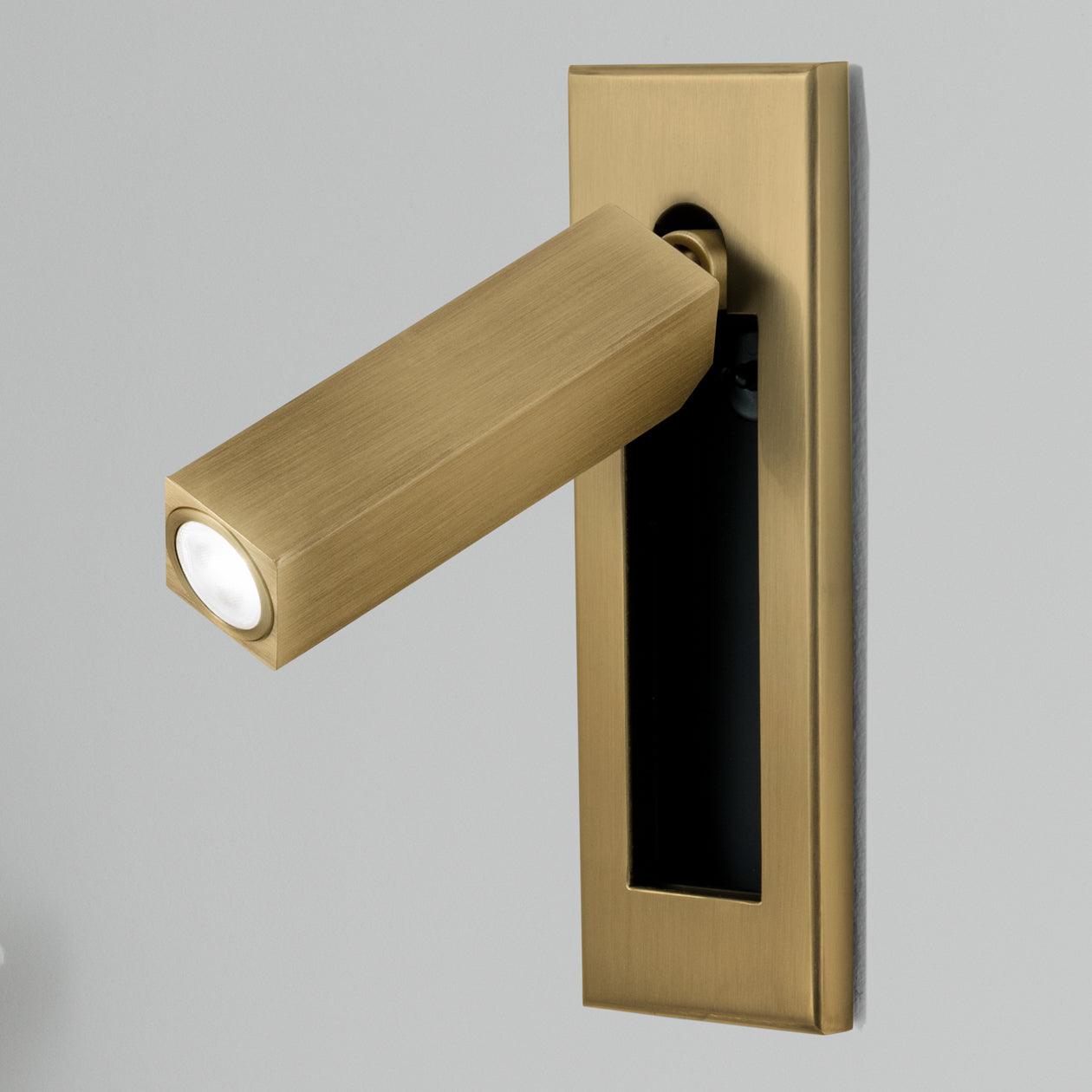 HaloEdge | Wall Sconce – Space-Saving Adjustable Bedside Lamp