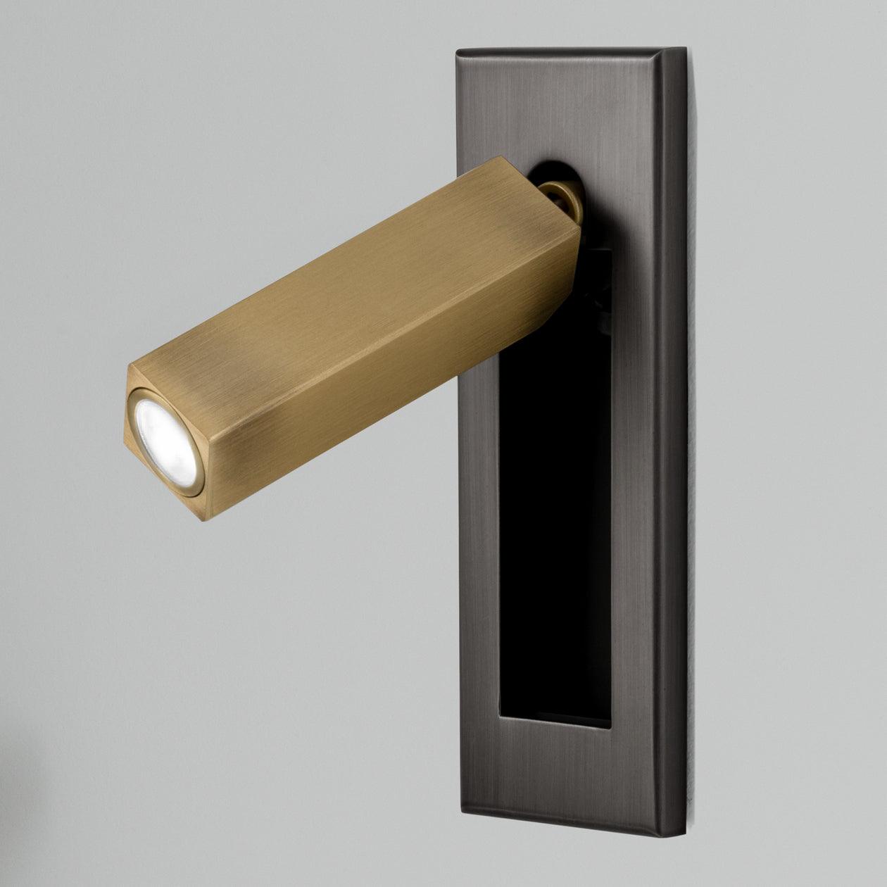HaloEdge | Wall Sconce – Space-Saving Adjustable Bedside Lamp