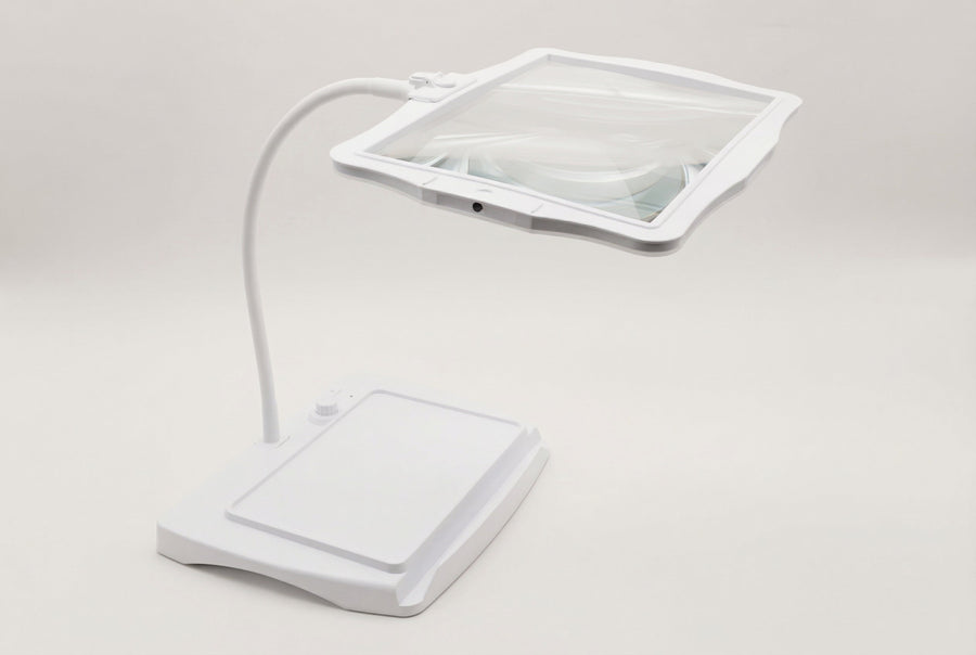 LED Magnifying Desk Lamp with 48 Lights