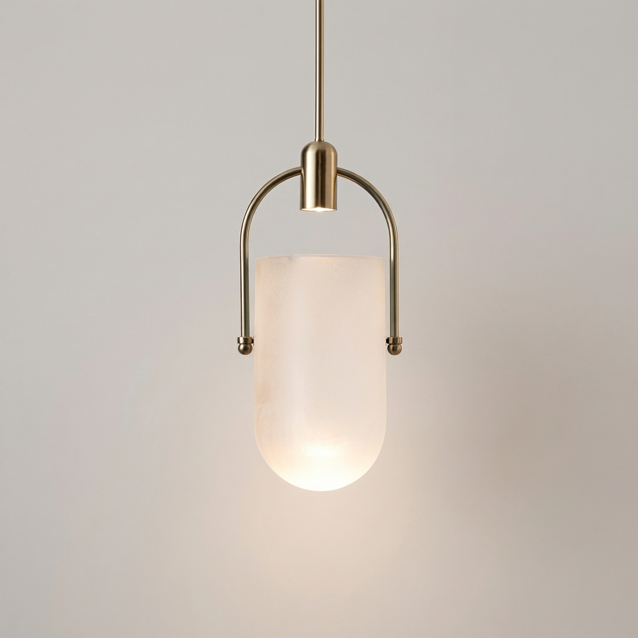 Scandinavian Glass Head Ceiling Chandelier