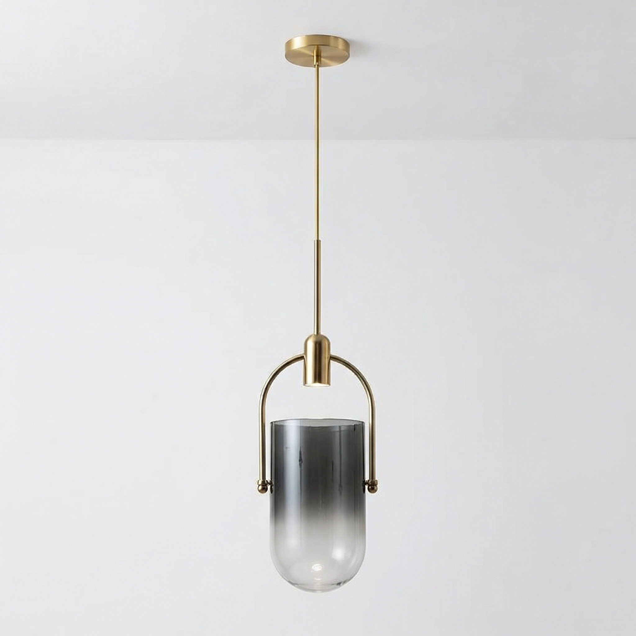 Scandinavian Glass Head Ceiling Chandelier